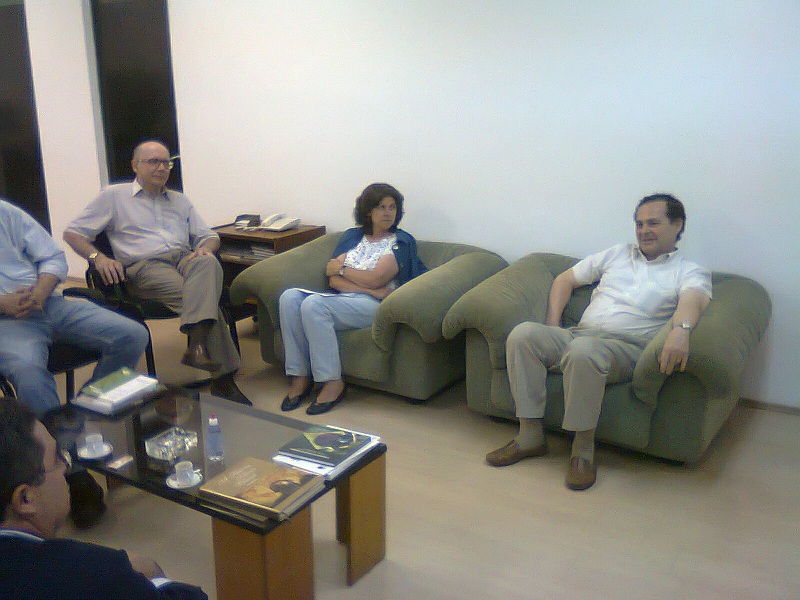 reunión en la Universidad Estadual de Campinas